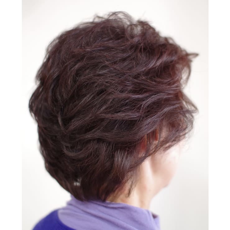 セレブパーマ オーガニックカラー 60代 70代 オーガニックサロン Boo Foo Woo オーガニックサロン ブーフーウー のヘアスタイル 美容院 美容室を予約するなら楽天ビューティ