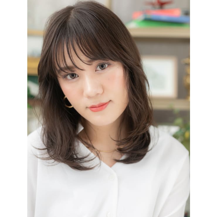 黒髪バレイヤージュくせ毛風リバースカール アンニュイヘア Cover Hair Bliss 北浦和西口店 髪質改善 縮毛矯正 ヘッドスパ カバーヘアブリス キタウラワニシグチテン のヘアスタイル 美容院 美容室を予約するなら楽天ビューティ