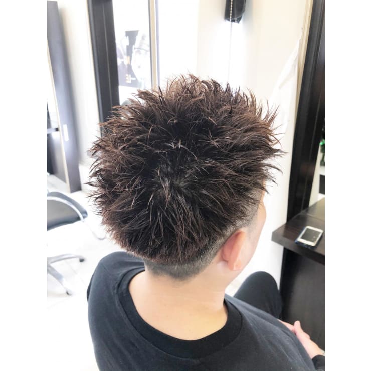 メンズ刈り上げショート Mingle 奈良店 ミングル のヘアスタイル 美容院 美容室を予約するなら楽天ビューティ