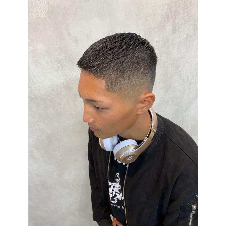 クロップスタイル スキンフェード 神戸新長田バーバー理容室 インフィニィトネオ コウベシンナガタバーバーリヨウシツインフィニィトネオ のヘア スタイル 美容院 美容室を予約するなら楽天ビューティ