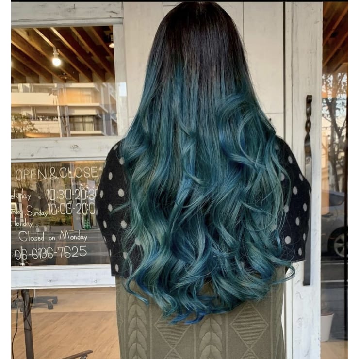 エメラルドグリーングラデーションカラー | PHYSICS(フィジックス)の