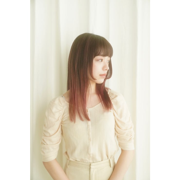 ミディアム 姫カット Beautrium 七里ヶ浜 ビュートリアム のヘアスタイル 美容院 美容室を予約するなら楽天ビューティ