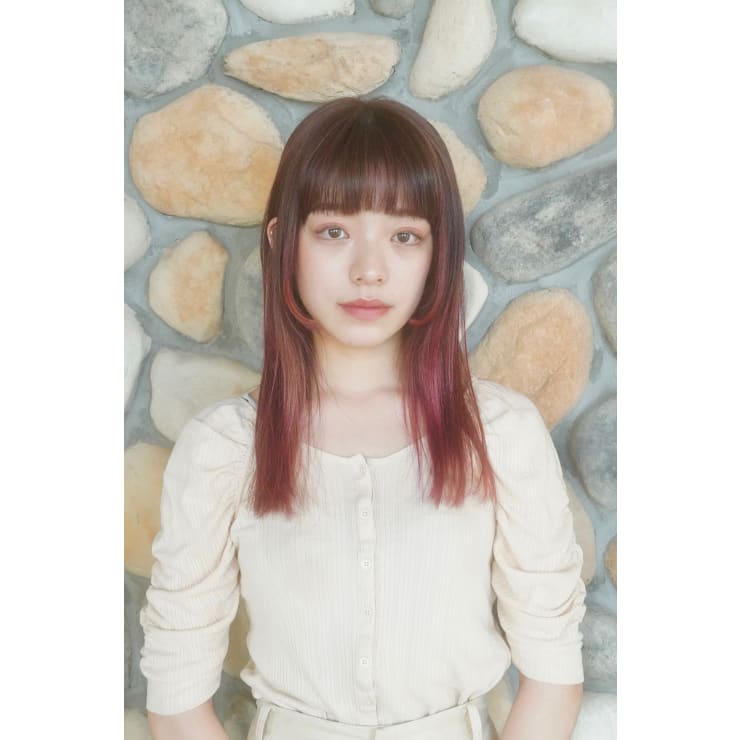 ミディアム 姫カット Beautrium 七里ヶ浜 ビュートリアム のヘアスタイル 美容院 美容室を予約するなら楽天ビューティ