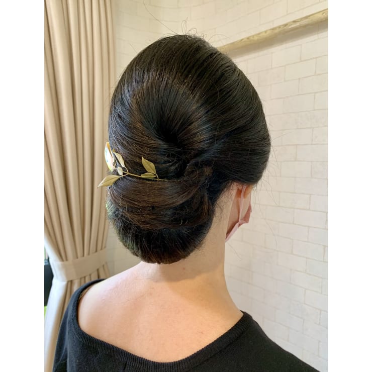 ヘアーセット 和髪 ネープシニヨン | Mystere restaresta(ミステール