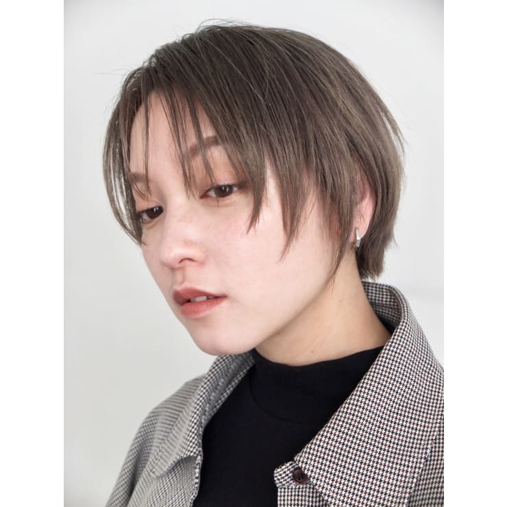 マッシュレイヤーショート Liike リーケ のヘアスタイル 美容院 美容室を予約するなら楽天ビューティ