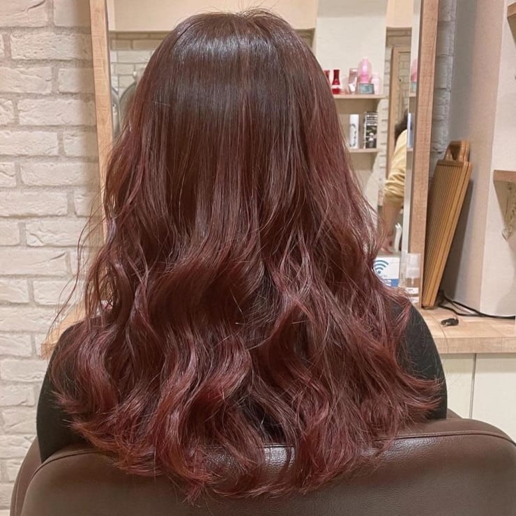 Ayung銀座 ブリーチなしピンクブラウン Hair Lounge Ayung ヘアラウンジアユン のヘアスタイル 美容院 美容室を予約するなら楽天ビューティ