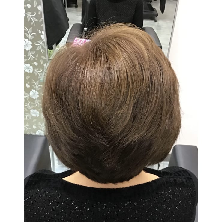 ショートグラデーションカット イチゴカラー カット Hair Studio 107 ヘアスタジオイチマルナナ のヘアスタイル 美容院 美容室を予約するなら楽天ビューティ