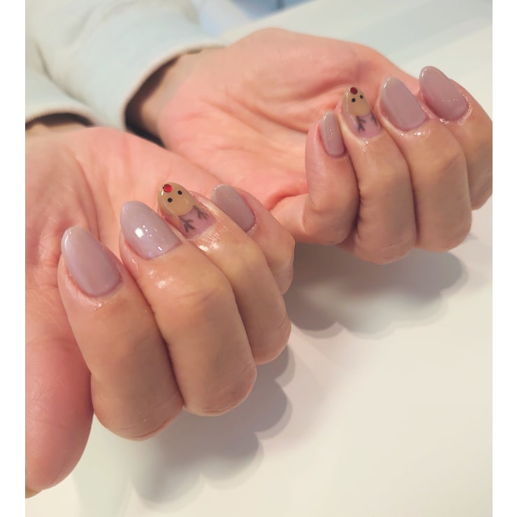シェラック〉12月限定選べる1本アート | CHAMPS BILEC Nail