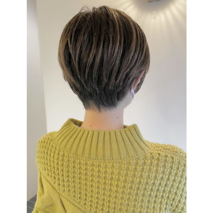 襟足短めタイトショート Bekku Hair Salon 広尾店 ベックヘアサロン ヒロオテン のヘアスタイル 美容院 美容室を予約するなら楽天ビューティ