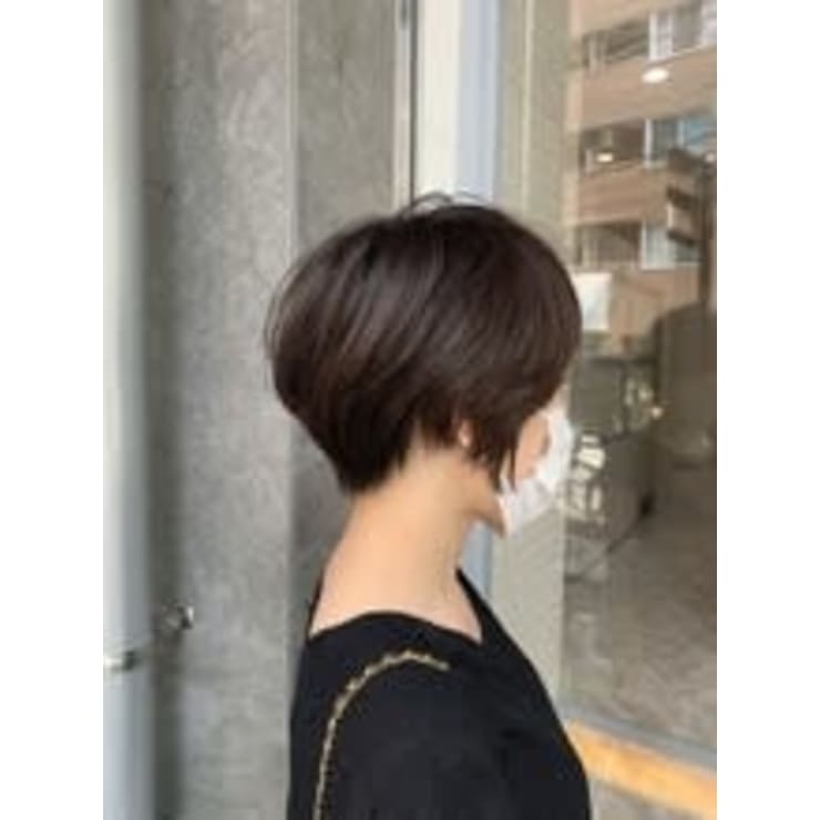 代30代40代黒髪前下がりショートボブ丸みショート 髪質改善個室サロン Primoa Hanare 綾瀬美容院 9 newopen カミシツカイゼンコシツサロン プリモア ハナレ のヘアスタイル 美容院 美容室を予約するなら楽天ビューティ