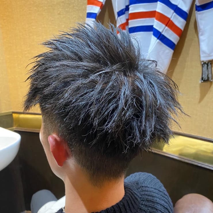 イケメンショート ツーブロック メンズカット 大宮 バーバー ヒロ銀座barber Shop 大宮店 ヒロギンザバーバーショップオオミヤテン のヘアスタイル 美容院 美容室を予約するなら楽天ビューティ