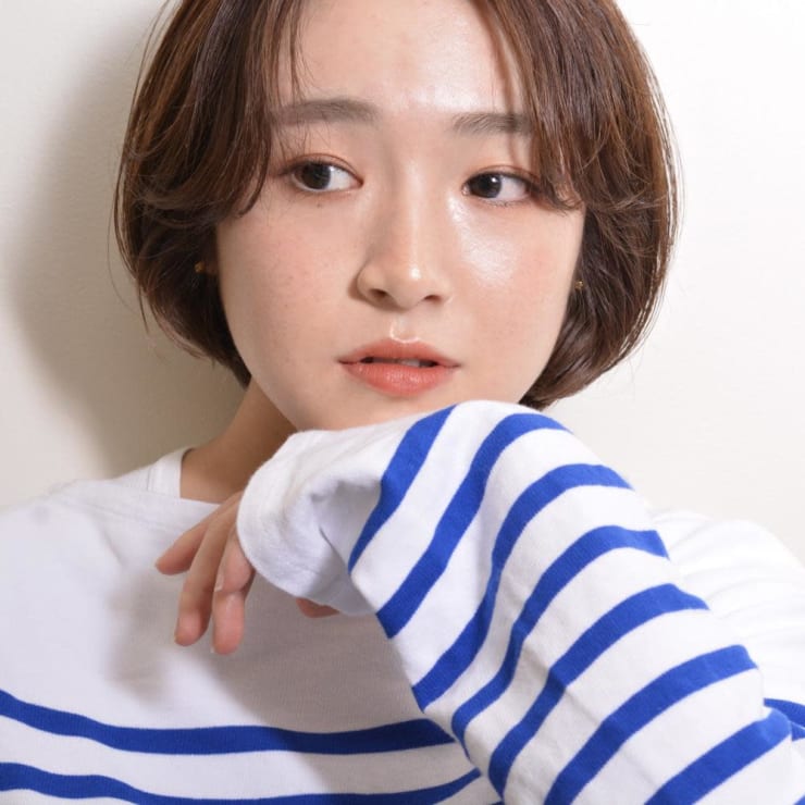 Dulce ショートボブ センター分け Dulce Oro ドルセ オロ のヘアスタイル 美容院 美容室を予約するなら楽天ビューティ