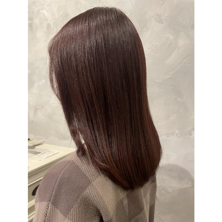バイオレットブラウン オーウェイhカラー 福岡 オーガニックカラー Miroa フクオカ ミロア のヘアスタイル 美容院 美容室を予約するなら楽天ビューティ