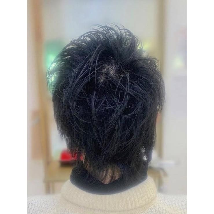 ショートウルフ マッシュウルフ ツーブロック Muse 新小岩店 ミューズ のヘアスタイル 美容院 美容室を予約するなら楽天ビューティ