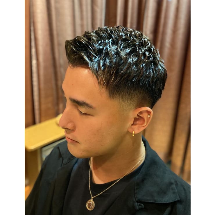 湘南濡れパンフェード22 | ヘアーモードキクチ 銀座店(ヘアー