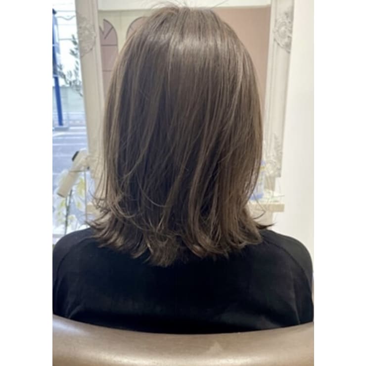 リュドール 小林 エイジレスカラー オフィスレイヤーボブ 全席個室型美容室 Rue D Or 可児店 ゼンセキコシツガタビヨウシツリュドール カニテン のヘアスタイル 美容院 美容室を予約するなら楽天ビューティ