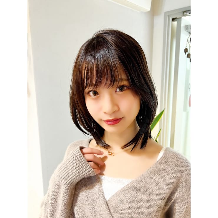 内巻きレイヤーボブ Antwerp Tokyo アントワープトウキョー のヘアスタイル 美容院 美容室を予約するなら楽天ビューティ