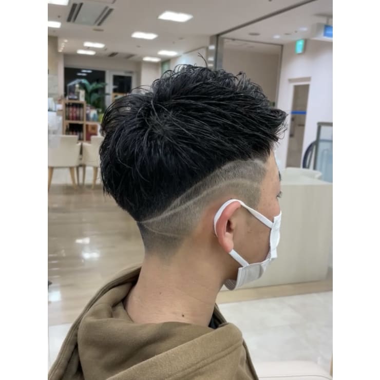 カット ライン剃り込み | KENJE 平塚LUSCA Smart Salon(ケンジ