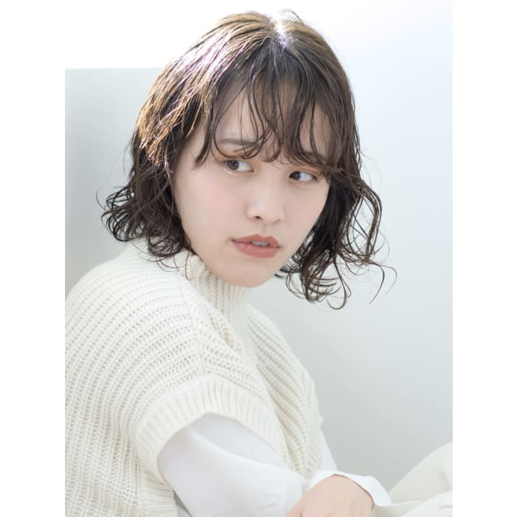 Clan（クラン） ラフパーマボブ | CLAN(クラン)のヘアスタイル | 美容院・美容室を予約