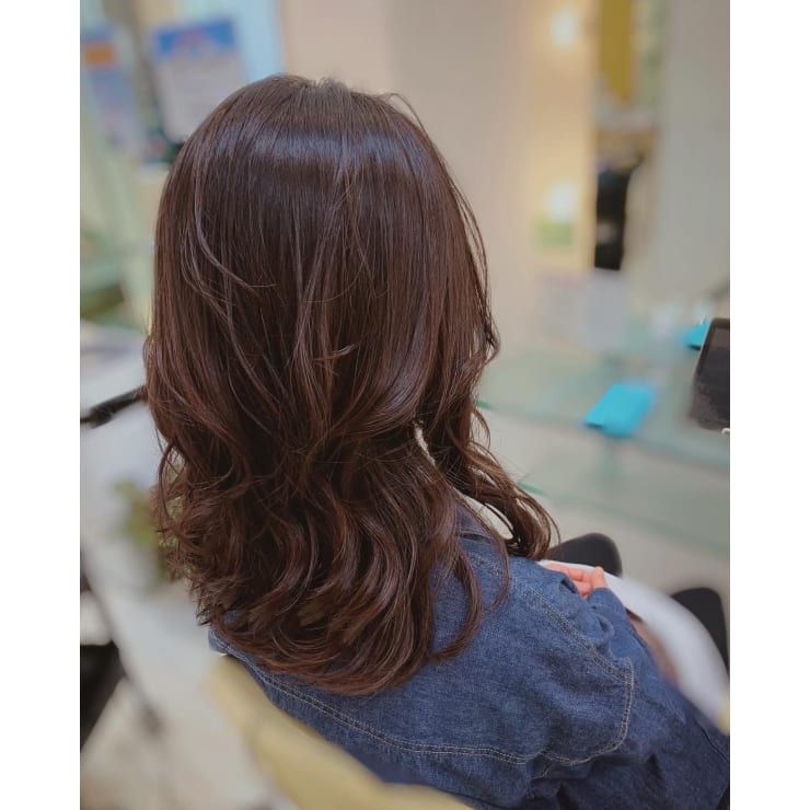 韓国風ロングヘア J Club 土橋店 ジェイクラブドバシテン のヘアスタイル 美容院 美容室を予約するなら楽天ビューティ