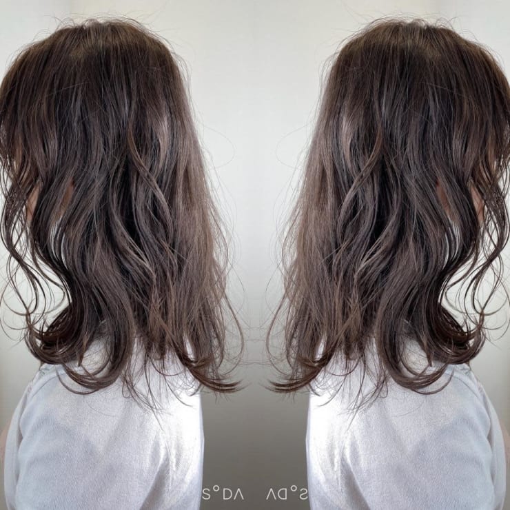 髪質改善 ダークショコラ 透明感 Alexandre Of Colors Toyama アレクサンドルオブカラーズトヤマ のヘアスタイル 美容院 美容室を予約するなら楽天ビューティ