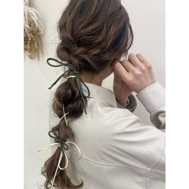 ブライダルヘアメイクロングアレンジ Marju銀座 マージュギンザ のヘアスタイル 美容院 美容室を予約するなら楽天ビューティ