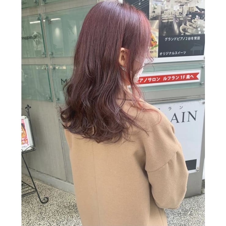 Milk ピンクラベンダー 春色 ブリーチなし Milk By Ura ミルクバイウラ のヘアスタイル 美容院 美容室を予約するなら楽天ビューティ