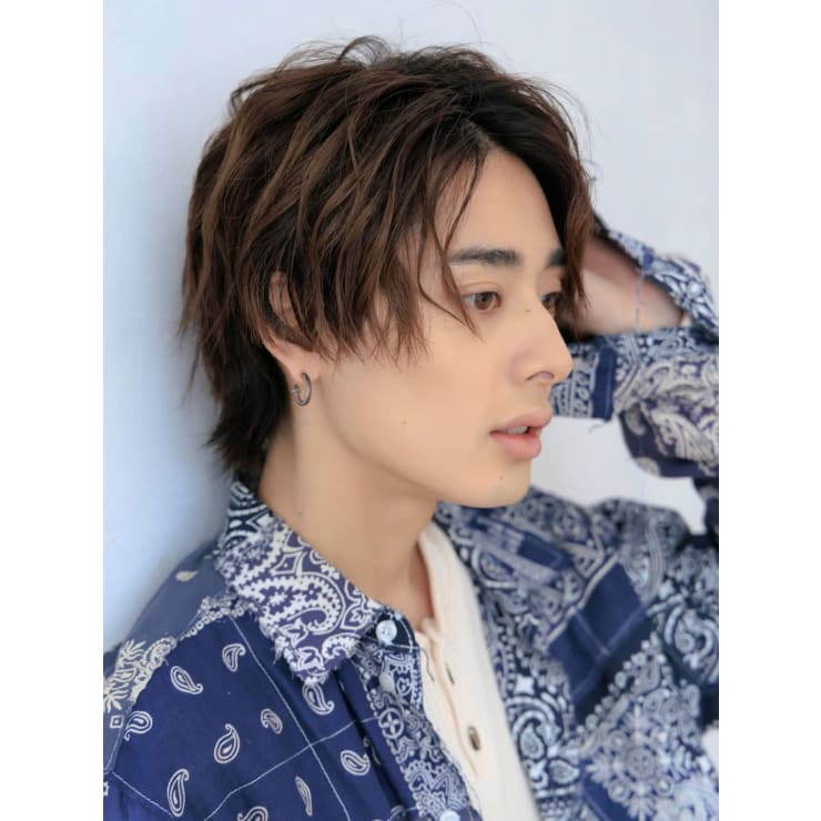 ニュアンスメンズパーマ Little Salt 渋谷 リトルソルト のヘアスタイル メンズ美容院 美容室を予約するなら楽天ビューティ