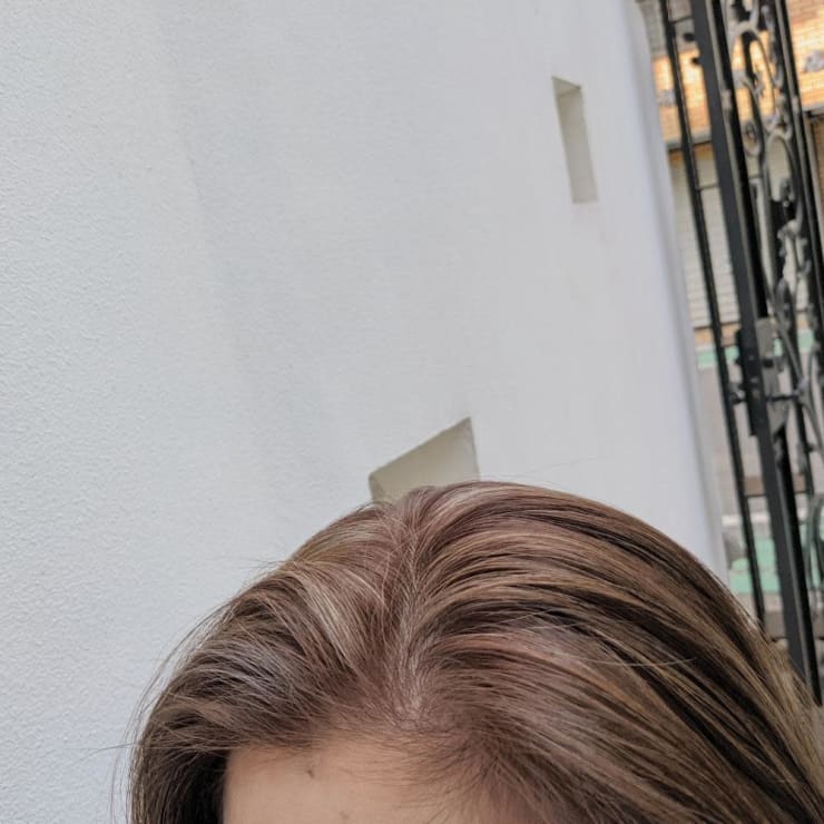 アッシュベージュ脱白髪染めボブ Avenir我孫子 Avenir 我孫子店 アブニールアビコテン のヘアスタイル 美容院 美容室を予約するなら楽天ビューティ