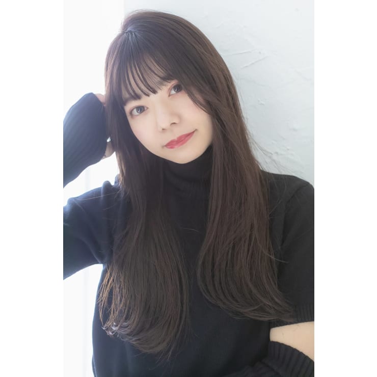 オルチャンロング ヨシンモリ グレージュ 韓国風ヘア Prize Iris 池袋東口店 プライズアイリス イケブクロヒガシグチテン のヘアスタイル 美容院 美容室を予約するなら楽天ビューティ