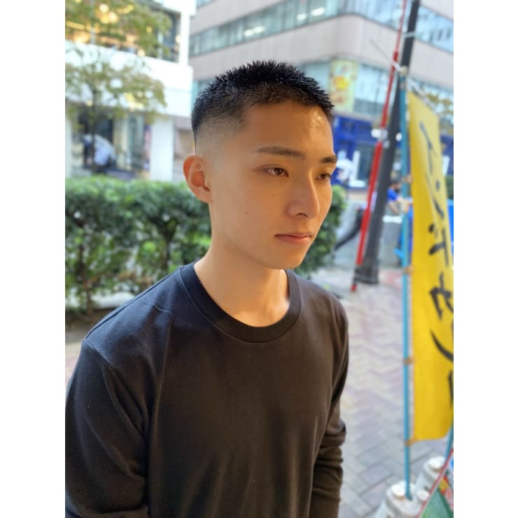 スキンフェード ツーブロック 川崎 理容室 フェード Hiro Ginza Barber Shop 川崎 ヒロギンザ バーバーショップ カワサキ のヘアスタイル 美容院 美容室を予約するなら楽天ビューティ