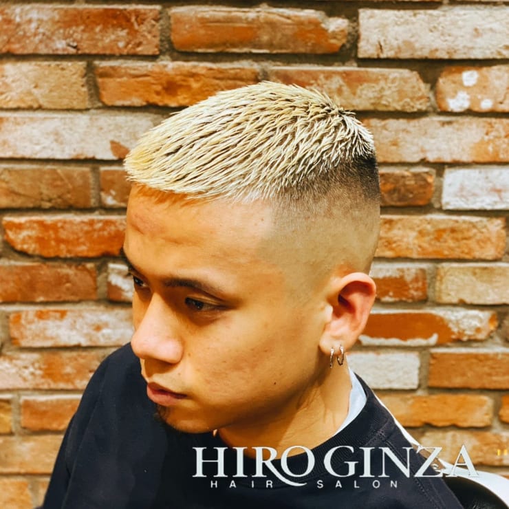スキンフェードスタイル クロップスタイル ベリーショート Hiro Ginza Barbershop 飯田橋神楽坂店 ヒロギンザバーバーショップ イイダバシカグラザカテン のヘアスタイル 美容院 美容室を予約するなら楽天ビューティ