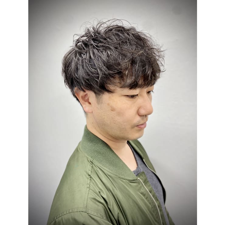 メンズパーマ ツーブロック 川崎 理容室 フェード Hiro Ginza Barber Shop 川崎 ヒロギンザ バーバーショップ カワサキ のヘアスタイル 美容院 美容室を予約するなら楽天ビューティ