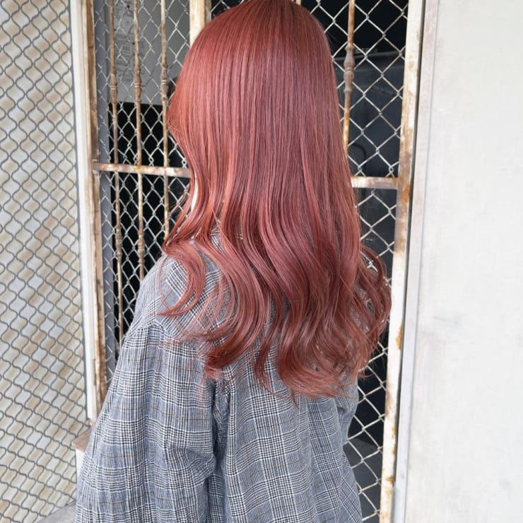 ピンクベージュ 髪質改善カラー Alexandre Of Colors Morinosato アレクサンドルオブカラーズモリノサト のヘアスタイル 美容院 美容室を予約するなら楽天ビューティ