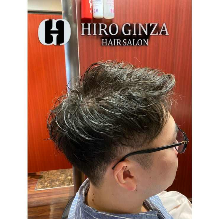 爽やか 2ブロビジネスショート 新橋 理容室 床屋 ヒロ銀座 ヒロ銀座ヘアーサロン 新橋 日比谷口店 ヒロギンザヘアーサロン シンバシヒビヤグチテン のヘアスタイル 美容院 美容室を予約するなら楽天ビューティ
