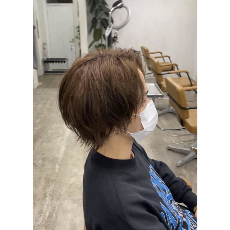 ミディアム レイヤー ウルフ メンズ 5280 Prize Iris 池袋東口店 プライズアイリス イケブクロヒガシグチテン のヘアスタイル 美容院 美容室を予約するなら楽天ビューティ