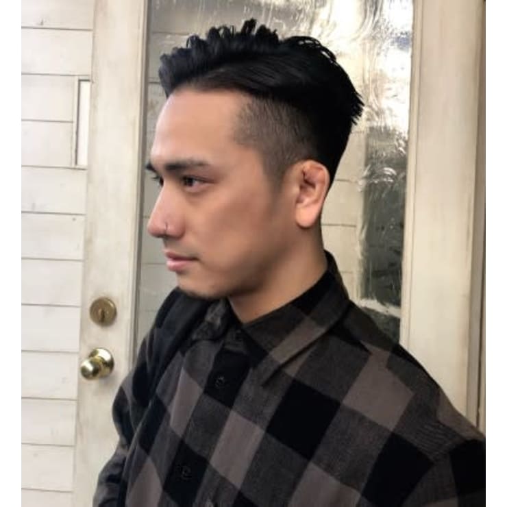 短髪メンズフェード刈り上げベリーショート男髪型 Chainon シェノン のヘアスタイル 美容院 美容室を予約するなら楽天ビューティ