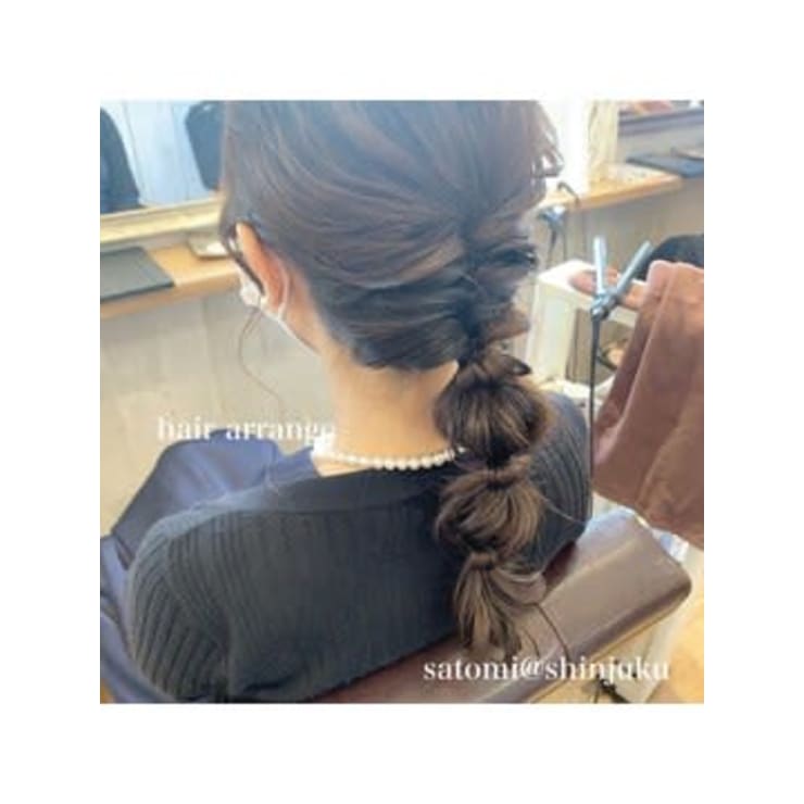 W ワット 原宿店 ヘアセット ヘアアレンジ 結婚式 W ワット 原宿店 ワットハラジュク のヘアスタイル 美容院 美容室を予約するなら楽天ビューティ