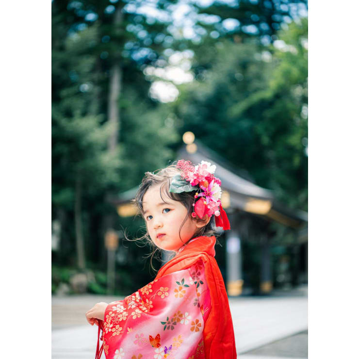 七五三ヘアセットとプチメイク | neo atrium(ネオアトリウム)のヘア
