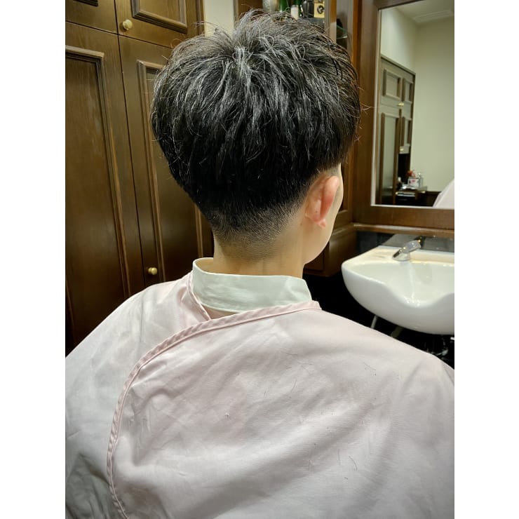 マッシュショート 川崎理容室 メンズ美容院 ビジネスヘア Hiro Ginza Barber Shop 川崎 ヒロギンザ バーバーショップ カワサキ のヘアスタイル 美容院 美容室を予約するなら楽天ビューティ