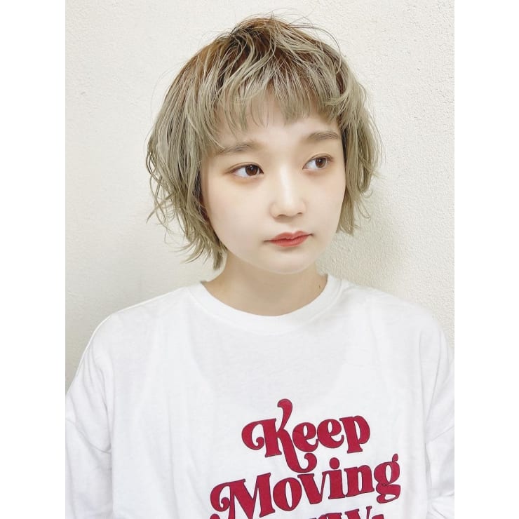 前髪短め大人ショートボブ代30代40代表参道 Natsuya ナツヤ のヘアスタイル 美容院 美容室を予約するなら楽天ビューティ