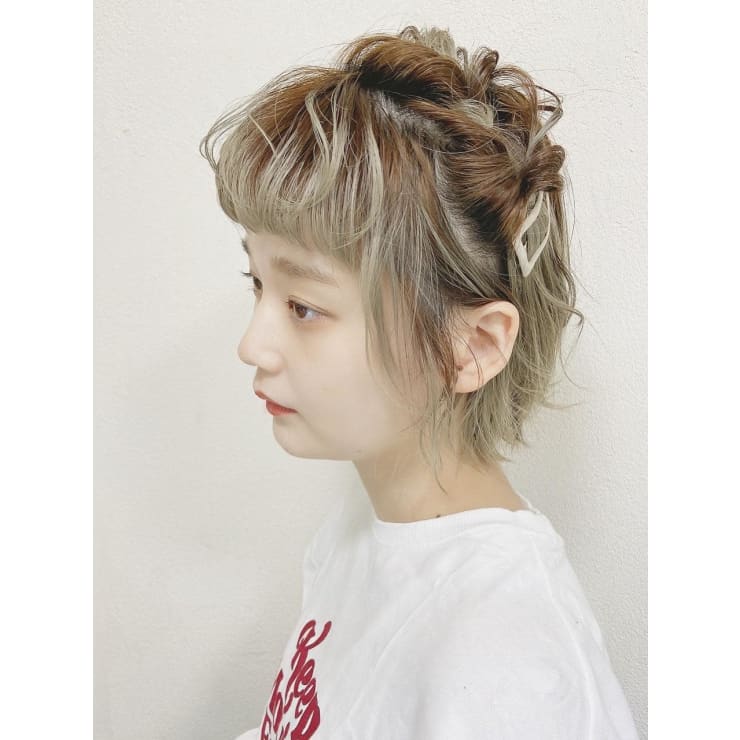 前髪ありおとなショートボブアレンジ代30代40代表参道 Natsuya ナツヤ のヘアスタイル 美容院 美容室を予約するなら楽天ビューティ