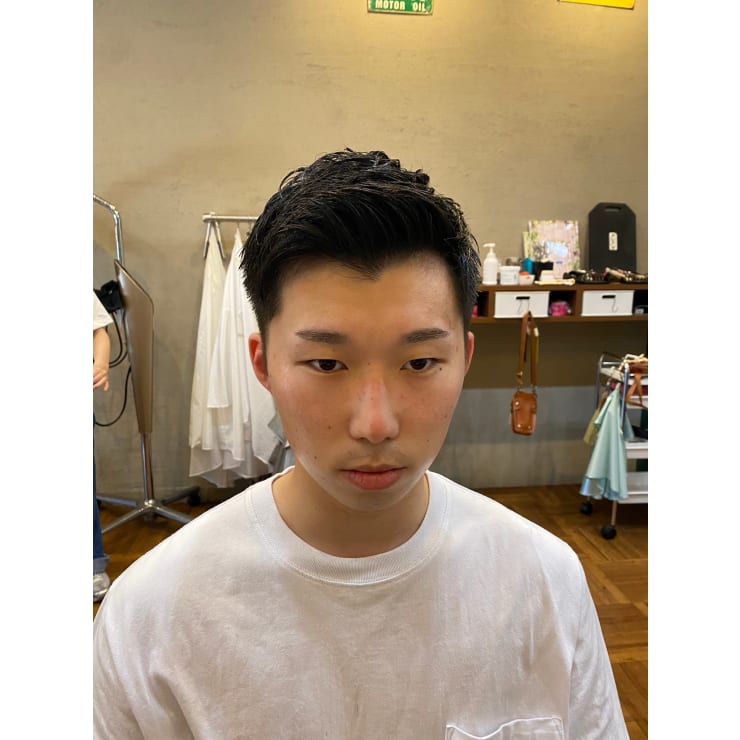 黒髪爽やかベリーショートスタイル 新長田メンズ専門ヘアサロン インフィニィト シンナガタメンズセンモンヘアサロンインフィニィト のヘアスタイル 美容院 美容室を予約するなら楽天ビューティ