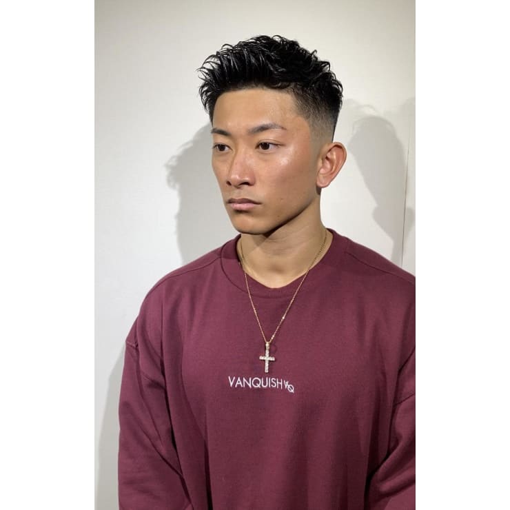 メンズ短髪ジェイソウル風 フェードベリーショート ドルクス日本橋 ドルクス ニホンバシ のヘアスタイル 美容院 美容室を予約するなら楽天ビューティ