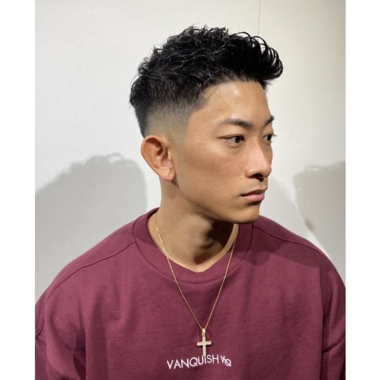メンズ短髪ジェイソウル風 フェードベリーショート ドルクス日本橋 ドルクス ニホンバシ のヘアスタイル 美容院 美容室を予約するなら楽天ビューティ
