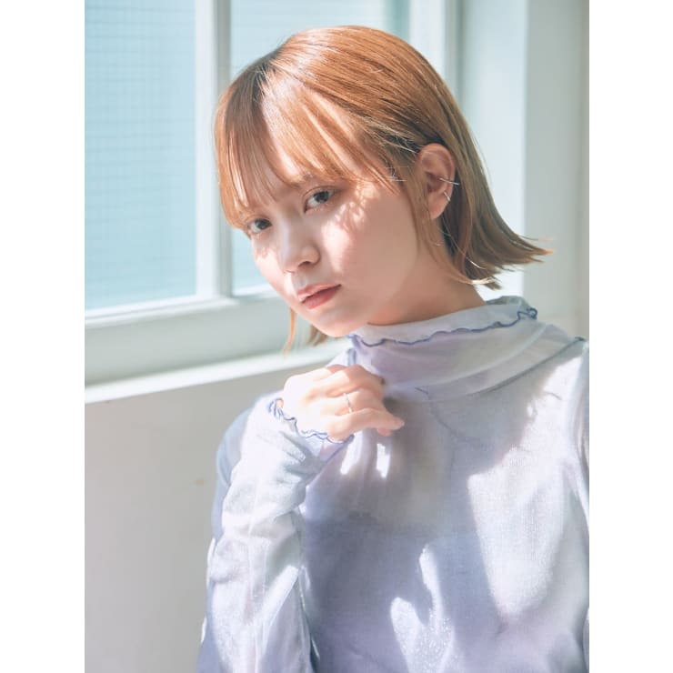 ナチュラルショートボブ Little 心斎橋 リトルシンサイバシ のヘアスタイル 美容院 美容室を予約するなら楽天ビューティ