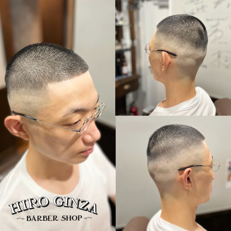坊主フェード | HIRO GINZA BARBER SHOP 横浜(ヒロギンザ バーバー