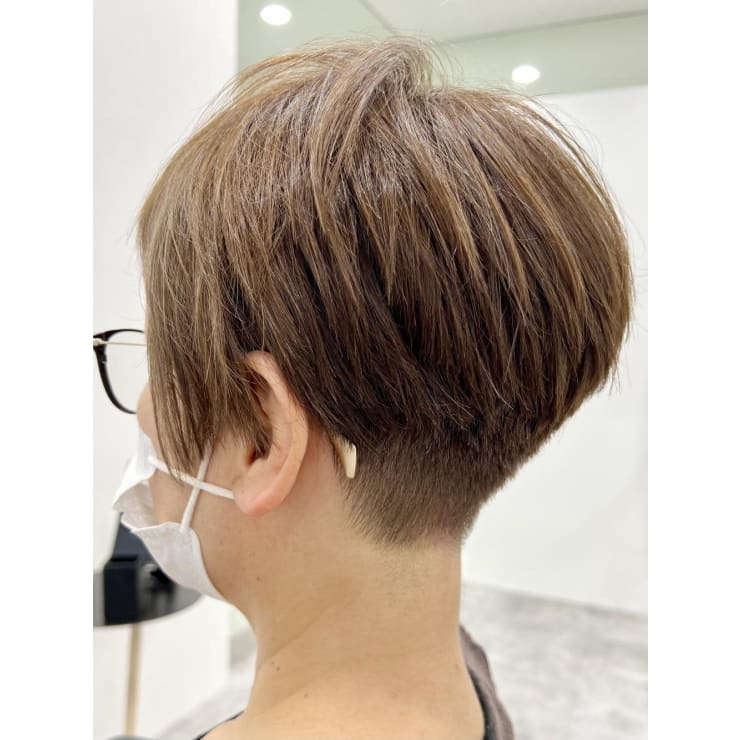 RATIO 国分寺 渡邊陽平】襟足刈り上げマッシュショート | RATIO HAIR DESIGN(レイシオ ヘア デザイン)のヘアスタイル |  美容院・美容室を予約するなら楽天ビューティ