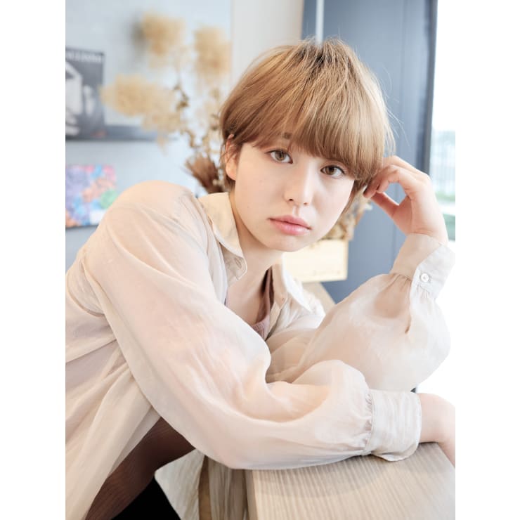 マッシュショート/カーキベージュ/マロンベージュ | M.SLASH 東戸塚