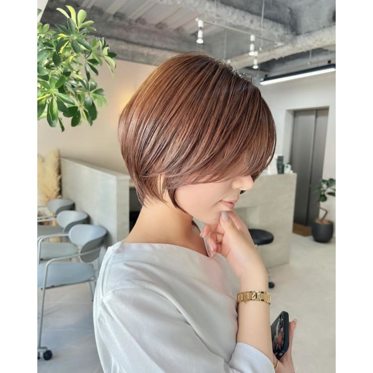 ショートヘア☆イルミナカラー | Flag Hair 西通り店(フラッグ